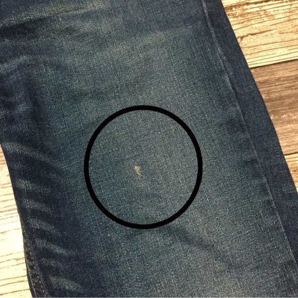 Levi’s 514 Straight Jeans Men’s 34x30 Med Wash Blue Denim Stretch (Read Desc) - Picture 8 of 13